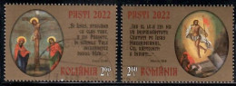 Romania, 2022 CTO, Mi. Nr.7993-4, Easter - Usados