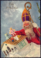 +++ CPSM - ST NICOLAS - Jouets - Maison De Poupée -  Toy  // - Sinterklaas