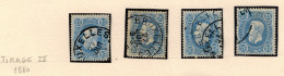 N° 31 (4x) 1880 Tirage IX - Mezclas (max 999 Sellos)