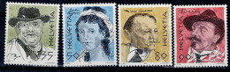 SWITZERLAND 1990 PORTRAIT MARKS MI No 1423-6 MNH VF!! - Nuevos