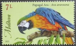 Moldawien        Vögel   2023  ** - Pappagalli & Tropicali