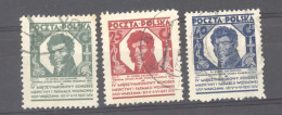 Pologne  :  Yv  336-38  (o) - Oblitérés