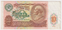 Russia 10 Roubles 1991 P-240 - Rusland