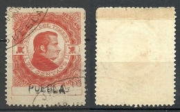 MEXICO Puebla 1877 Revenue Tax Taxe 1 C. O - Mexiko