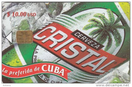 CUBA - Cristal Beer, Tirage 50000, 01/02, Used - Kuba