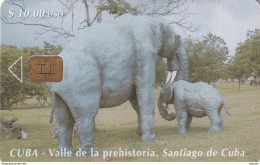 CUBA - Valle De La Prehistoria, Tirage 30000, 04/00, Used - Cuba