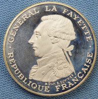 France • 100 Francs 1987 • ► Piedfort ◄  BU • UNC • R1 • Argent 900‰ • La Fayette •  Tr.: 4,25 Mm • 30,006 G. • [24-521] - BU, BE, Astucci E Ripiani