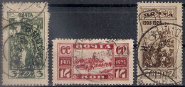 Russia 1925, Michel Nr 302-04, Used - Gebraucht