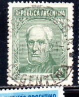 ARGENTINA 1935 1951 1939 BROWN 4c USED USADO OBLITERE' - Oblitérés