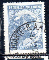 ARGENTINA 1935 1951 1942 BULL CATTLE BREEDING 15c USED USADO OBLITERE' - Usados