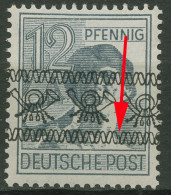 Bizone 1948 Bandaufdruck Mit Aufdruckfehler 40 I AF PI Postfrisch - Ungebraucht