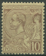 Monaco 1891 Fürst Albert I. Und Allegorie 14 Mit Falz - Neufs