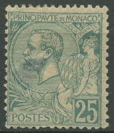 Monaco 1891 Fürst Albert I. Und Allegorie 16 Mit Falz, Mängel - Neufs