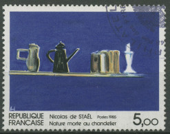 Frankreich 1985 Zeitgenössische Kunst Gemälde Nicolas De Stael 2502 Gestempelt - Usados