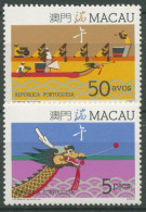 Macau 1987 Drachenbootfest 573/74 Postfrisch - Ongebruikt
