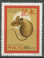 Macau 1984 Chinesisches Neujahr Jahr Der Ratte 513 A Postfrisch - Neufs