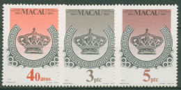 Macau 1984 100 Jahre Briefmarken Krone 514/16 Postfrisch - Nuevos