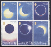 Alderney 1999 Totale Sonnenfinsternis 131/36 Postfrisch - Alderney