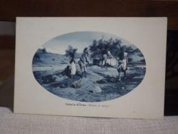 CARTOLINA COLONIA ERITREA BILENI AL POZZO COLONIALE FORMATO PICCOLO - Erythrée