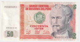 Peru 50 Intis 1987 - Pérou