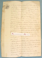● 1843 Testament - Andouque - La Pelissarié - VALDERIES Vers Albi (Tarn) - André Azemar - Acte Manuscrit Me Palasi - Manuscritos