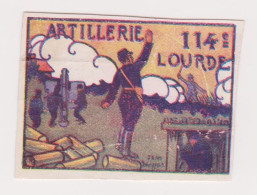 Vignette Militaire Delandre - 114ème Régiment D'artillerie Lourde - Militair