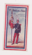 Vignette Militaire Delandre - 1er Bataillon De France - Militärmarken