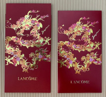 CC Chinese Lunar New Year "LANCOME'' (La Petite) Red Pockets RED CNY 2024 - Modern (ab 1961)