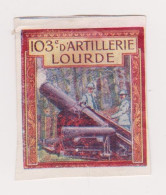 Vignette Militaire Delandre - 103ème Régiment D'artillerie Lourde - Militario