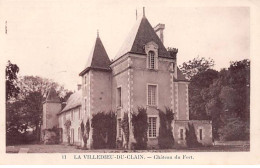 LA VILLEDIEU DU CLAIN - Château Du Fort - Très Bon état - La Villedieu Du Clain