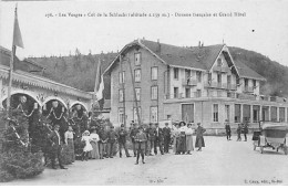 Col De La Schlucht - Douane Française Et Grand Hôtel - Très Bon état - Granges Sur Vologne