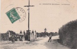 56 PENESTIN        Le Calvaire.     TB PLAN 1906.   RARE - Pénestin