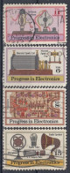 UNITED STATES 1113-1116,used,falc Hinged - Gebraucht