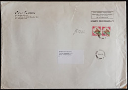 Torino 24.4.1996  Castello L.800 X2 - Integrazione Di Abbonamento Postale - Busta Grande - 1991-00: Poststempel