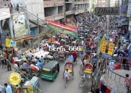 Bangladesh Dhaka Street View New Postcard - Bangladesh