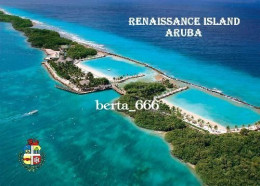 Aruba Renaissance Island Aerial View New Postcard - Aruba