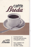 Calendarietto - Caffè Breda - Padova - Anno 1987 - Tamaño Pequeño : 1981-90