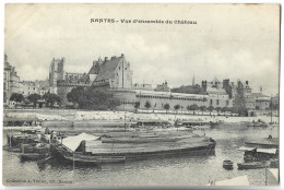 PENICHE - NANTES - Vue D'ensemble Du Château - Chiatte, Barconi