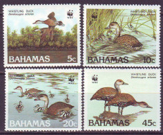 BAHAMAS - WWF  BIRDS  DUCK - **MNH - 1988 - Neufs