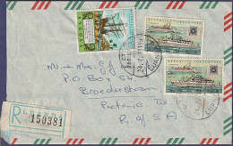 PORTUGUESE ANGOLA REGISTERED COVER LUANDA - REPUBLIC OF SOUTH AFRICA - Angola