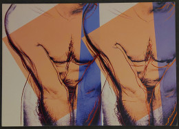 Carte Postale - Andy Warhol "double Torsos - 1982" (homme Nu) Wessel O'Connor Gallery - New York - Warhol, Andy