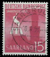 SAAR OPD 1958 Nr 435 Zentrisch Gestempelt X79C756 - Used Stamps