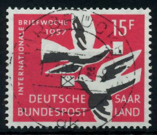 SAAR OPD 1957 Nr 408 Zentrisch Gestempelt X79C8EE - Used Stamps