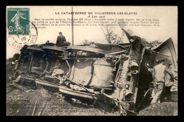 78 - VILLEPREUX-LES-CLAYES - CATASTROPHE DE CHEMIN DE FER DU 18 JUIN 1910 - Villepreux
