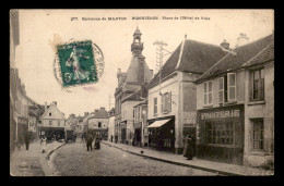 78 - BONNIERES - PLACE DE L'HOTEL DE VILLE - Bonnieres Sur Seine