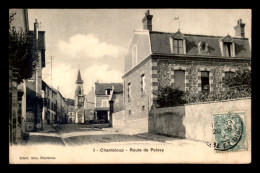 78 - CHANTELOUP - ROUTE DE POISSY - Chanteloup Les Vignes