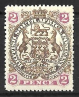 RHODESIA...QUEEN VICTORIA...(1837-01..)....." 1897.."......2d......SG68....(CAT. VAL.£30..).......MNH ?...MH..?.. - Rhodésie Du Sud (...-1964)