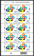 Portugal 2023 - Europa Peace, Açores Mini Sheet MNH - Hojas Bloque