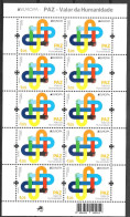 Portugal 2023 - Europa Peace, Portugal Mini Sheet MNH - Hojas Bloque