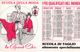 Calendarietto - Le Grand Chic - Scuola Della Moda - Anno 1989 - Small : 1981-90